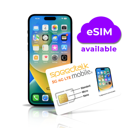 $15 A Month Unlimited Talk, Text Phone Plan With 6GB Data SIM Card